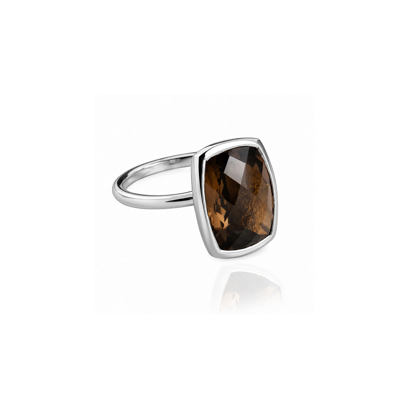 Desert Earth Quartz Ring in Sterling Silver