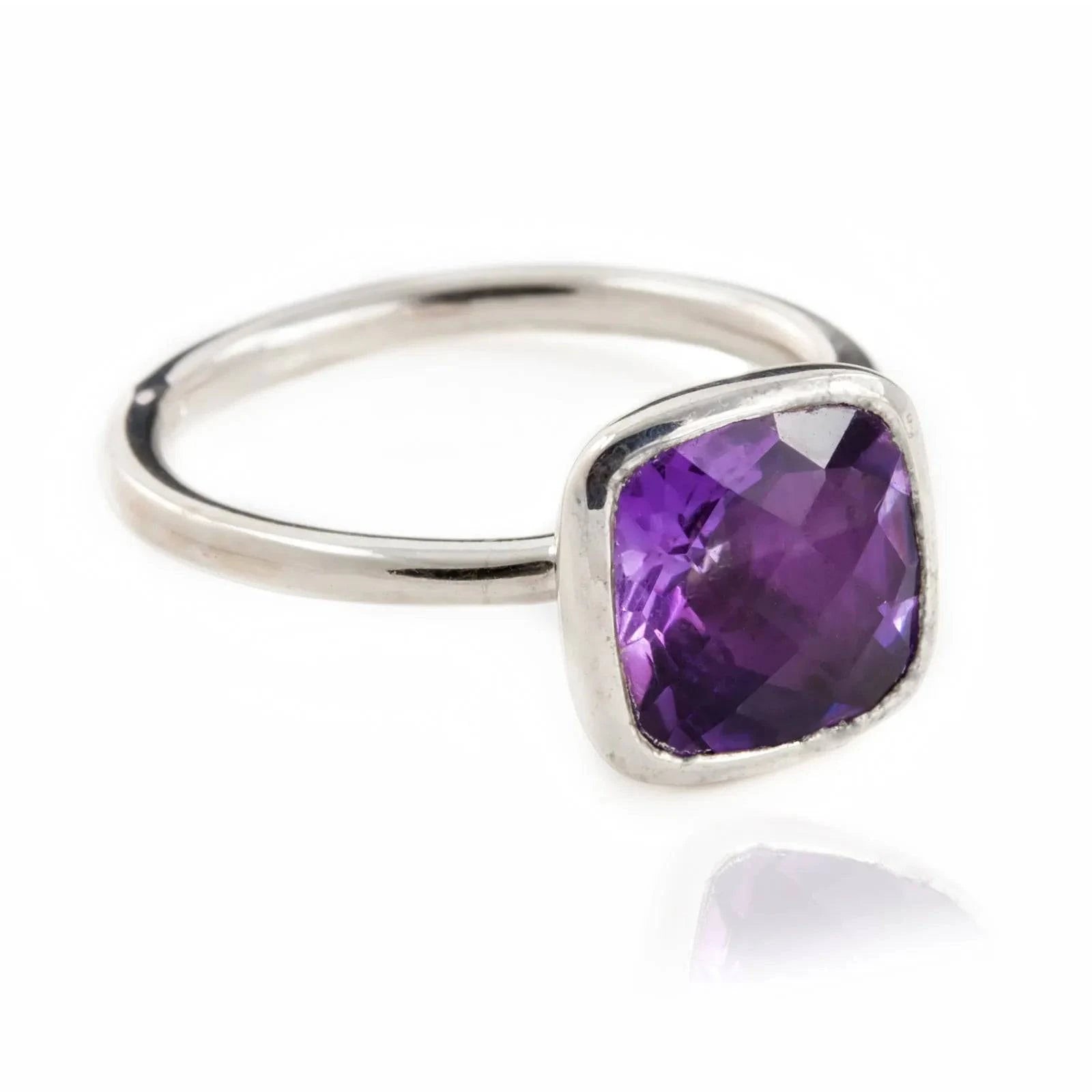Desert Dusk Amethyst Ring in Sterling Silver