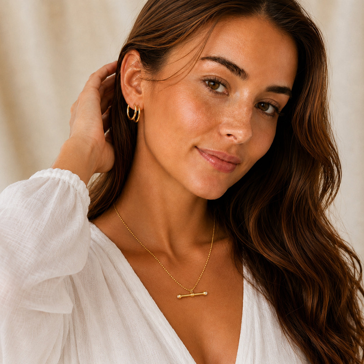 The Insight Sovereign Pendant Necklace In Gold Vermeil