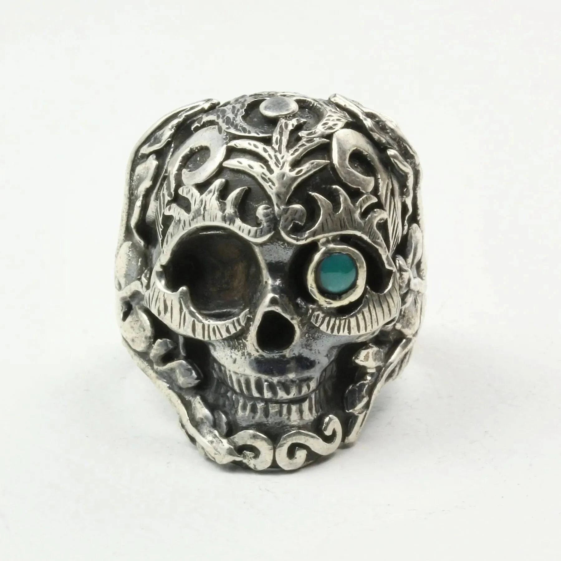 Mystic Moonlight Ring with Turquoise in Sterling Silver