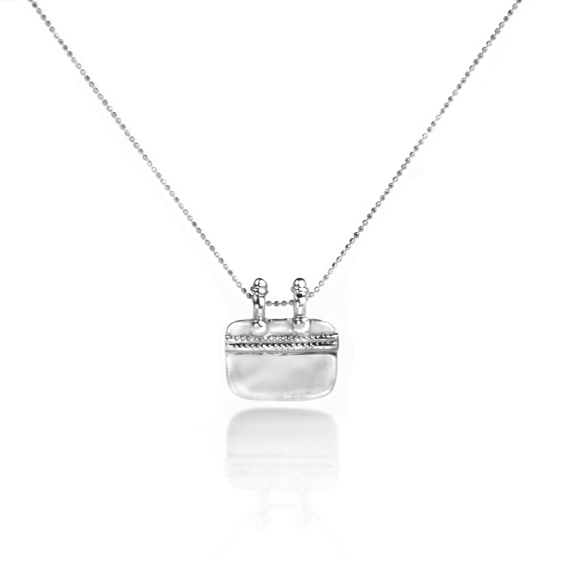 The Sanctuary Pendant Necklace In Sterling Silver