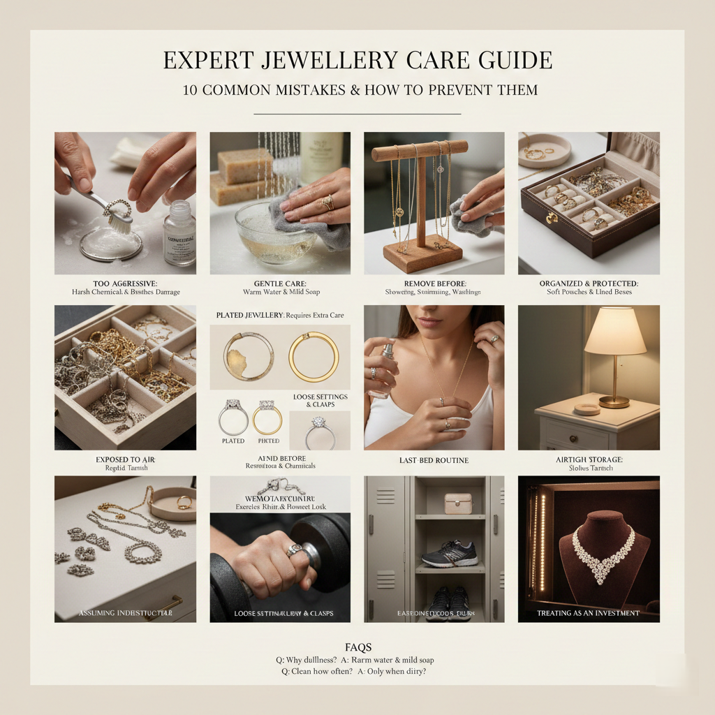 Common Jewellery Mistakes That Ruin Your Pieces – And How Experts Prevent Them