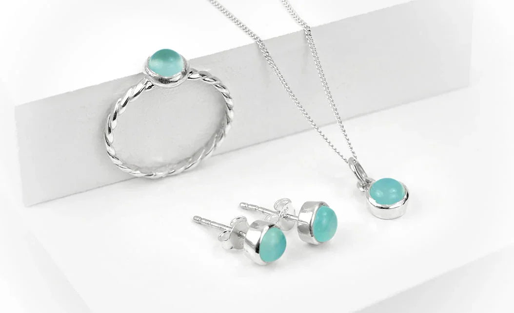 March Birthstone Aqua Chalcedony Meaning & Symbolism