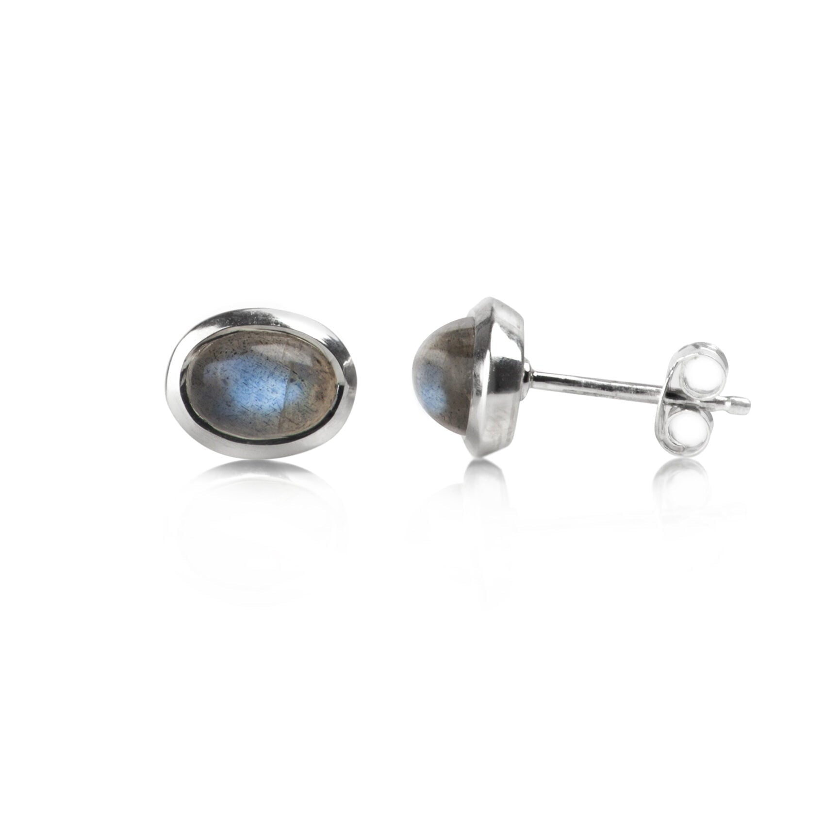 Oval Labradorite Jewellery Set in Sterling Silver