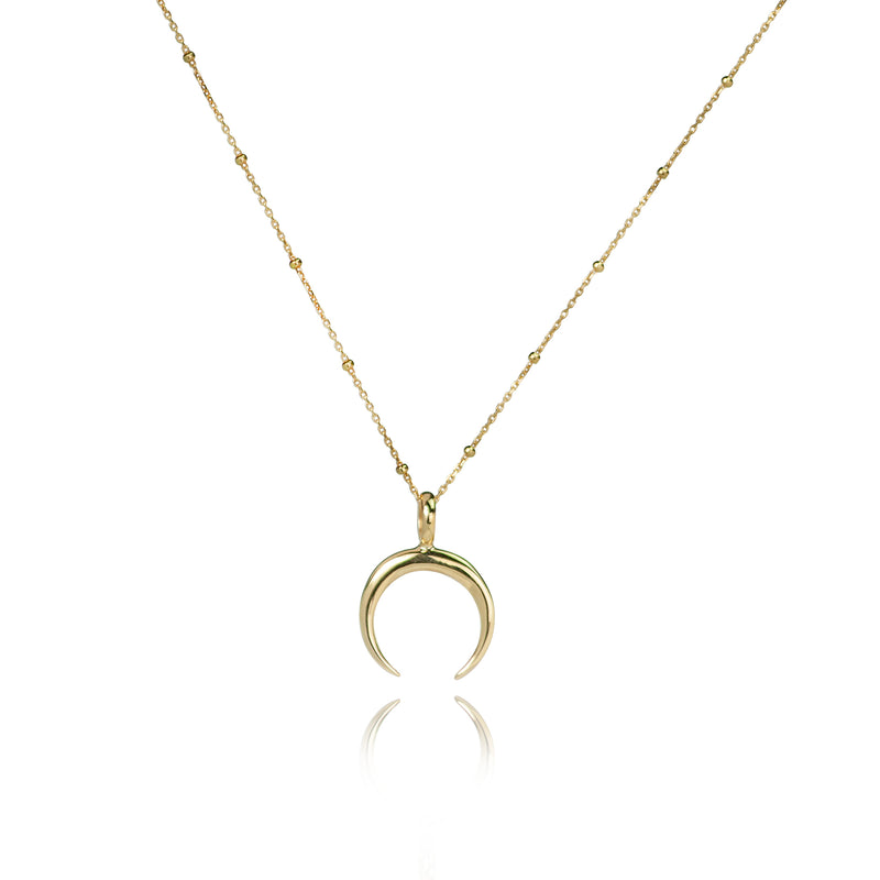 Intuition Charm Necklace In Gold Vermeil