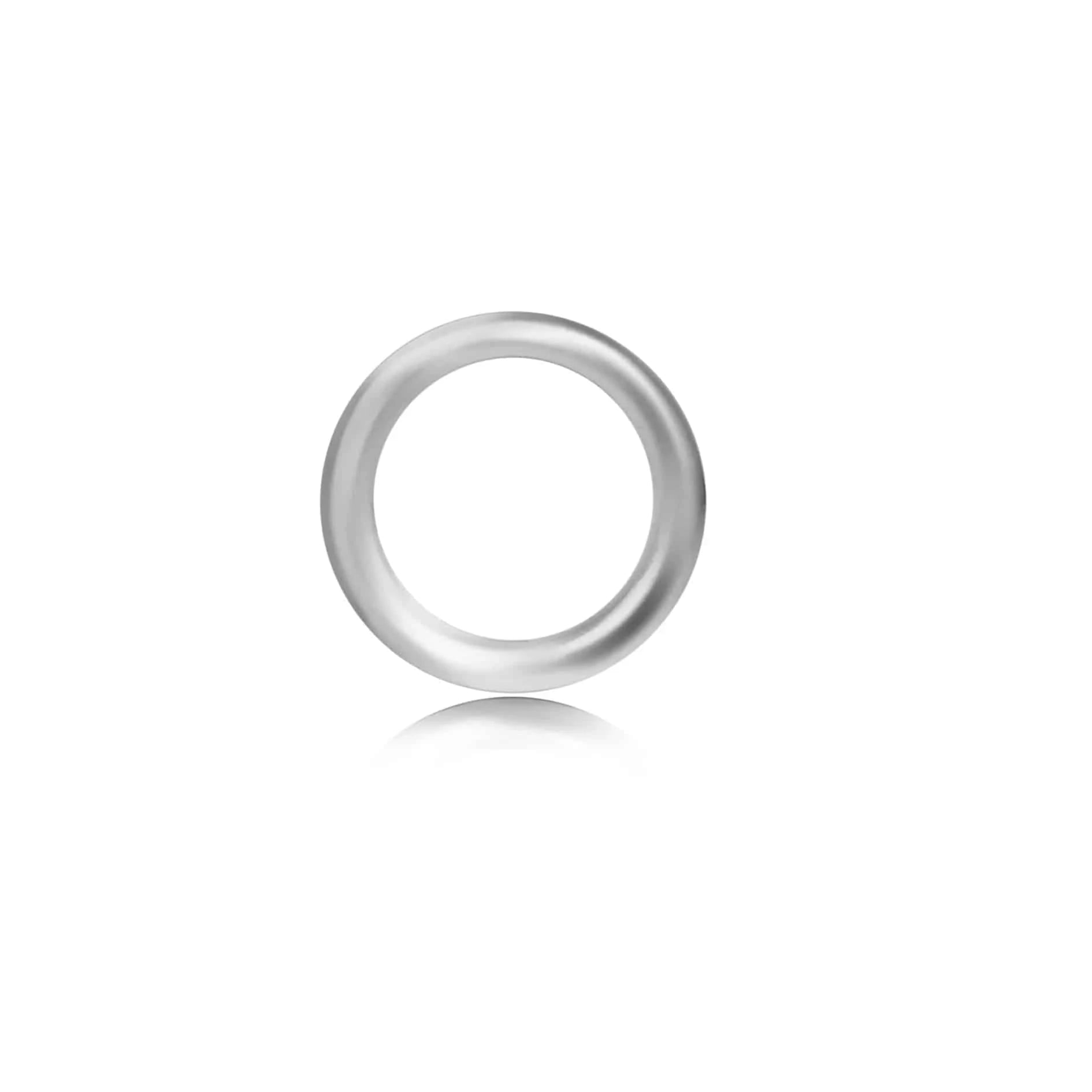 Strong Close Jump Rings in Sterling Silver ‚ 14mm Diameter ‚ 1.5mm Thickness