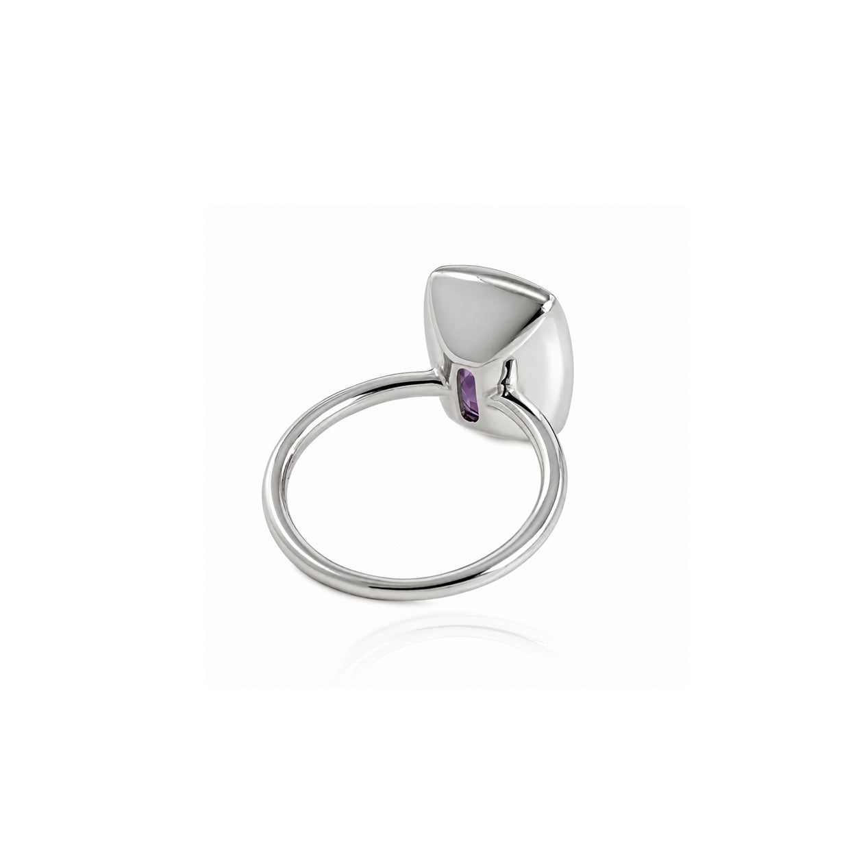Desert Mirage Amethyst Ring in Sterling Silver