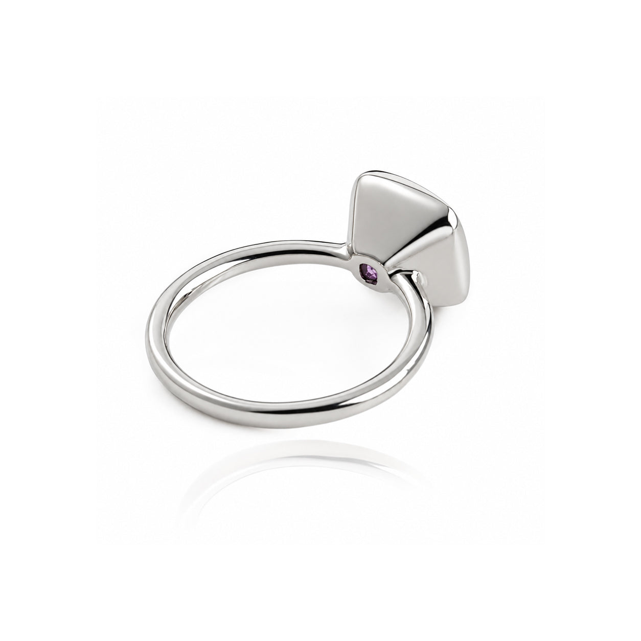 Desert Dusk Amethyst Ring in Sterling Silver