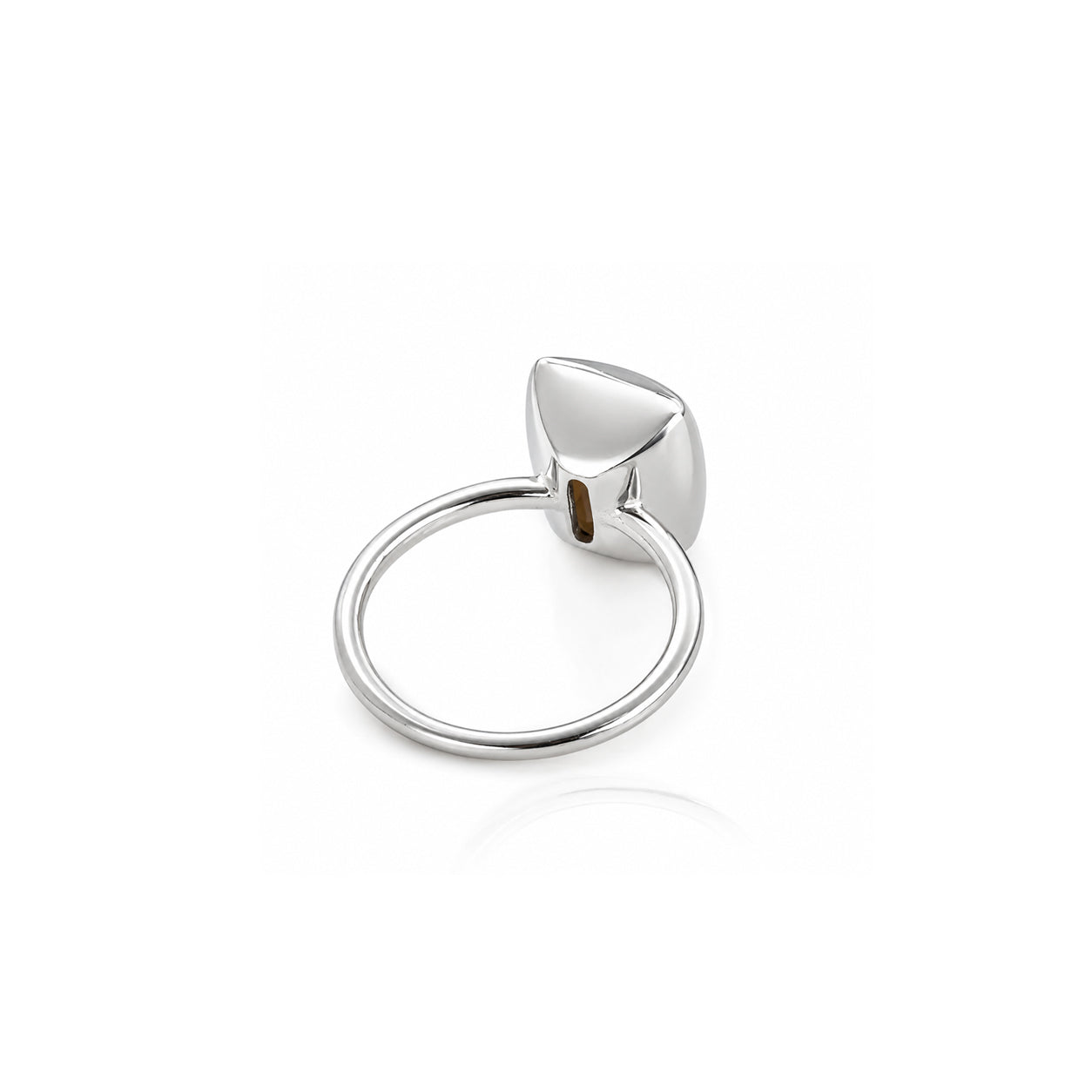 Desert Earth Quartz Ring in Sterling Silver