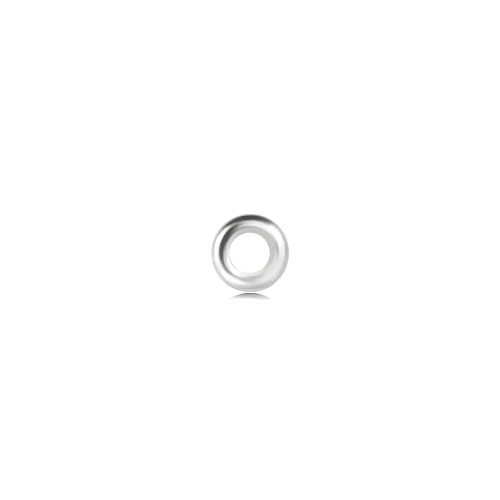 Strong Close Jump Rings in Sterling Silver ‚ 6mm Diameter ‚ 1.5mm Thickness