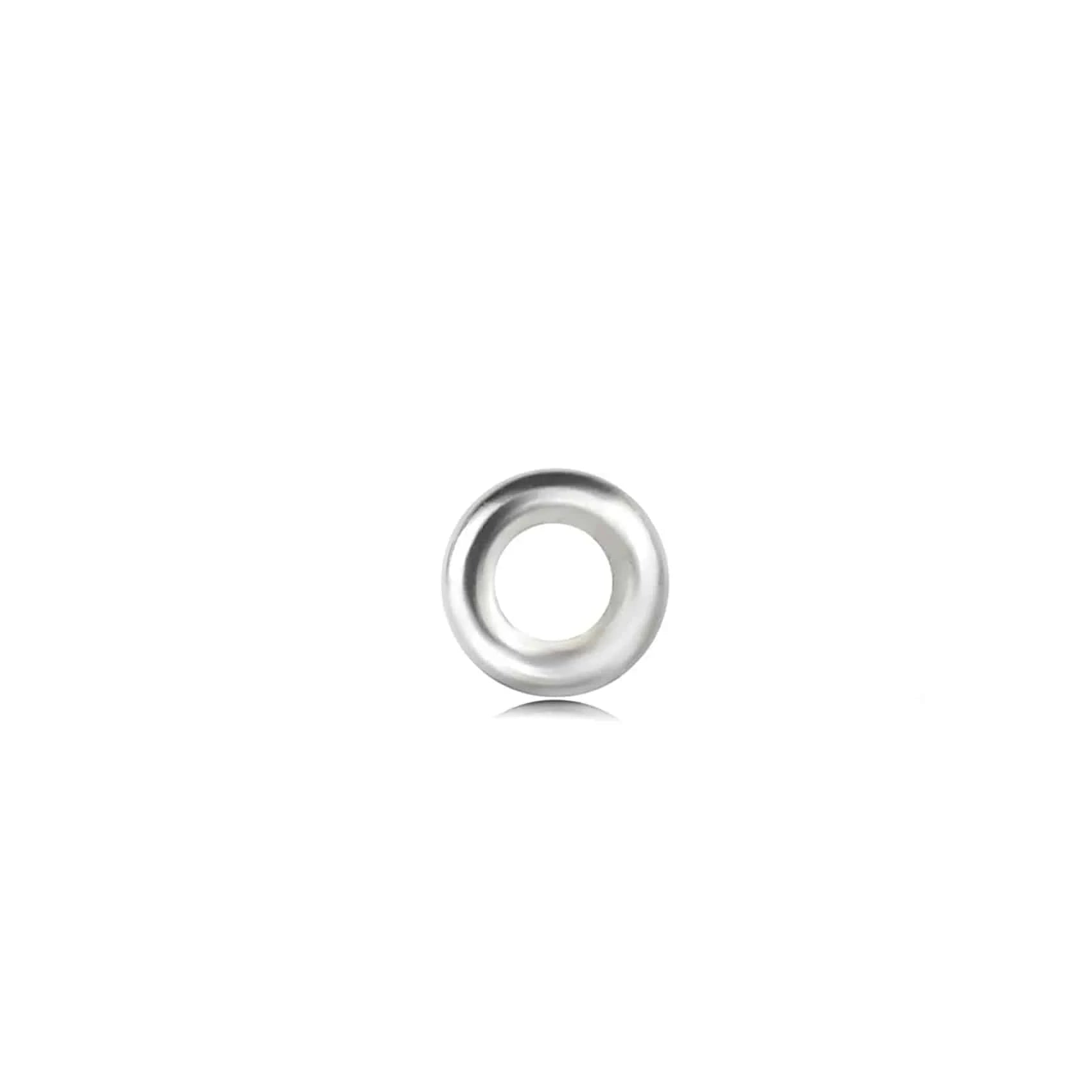 Strong Close Jump Rings in Sterling Silver ‚ 8mm Diameter ‚ 1.5mm Thickness