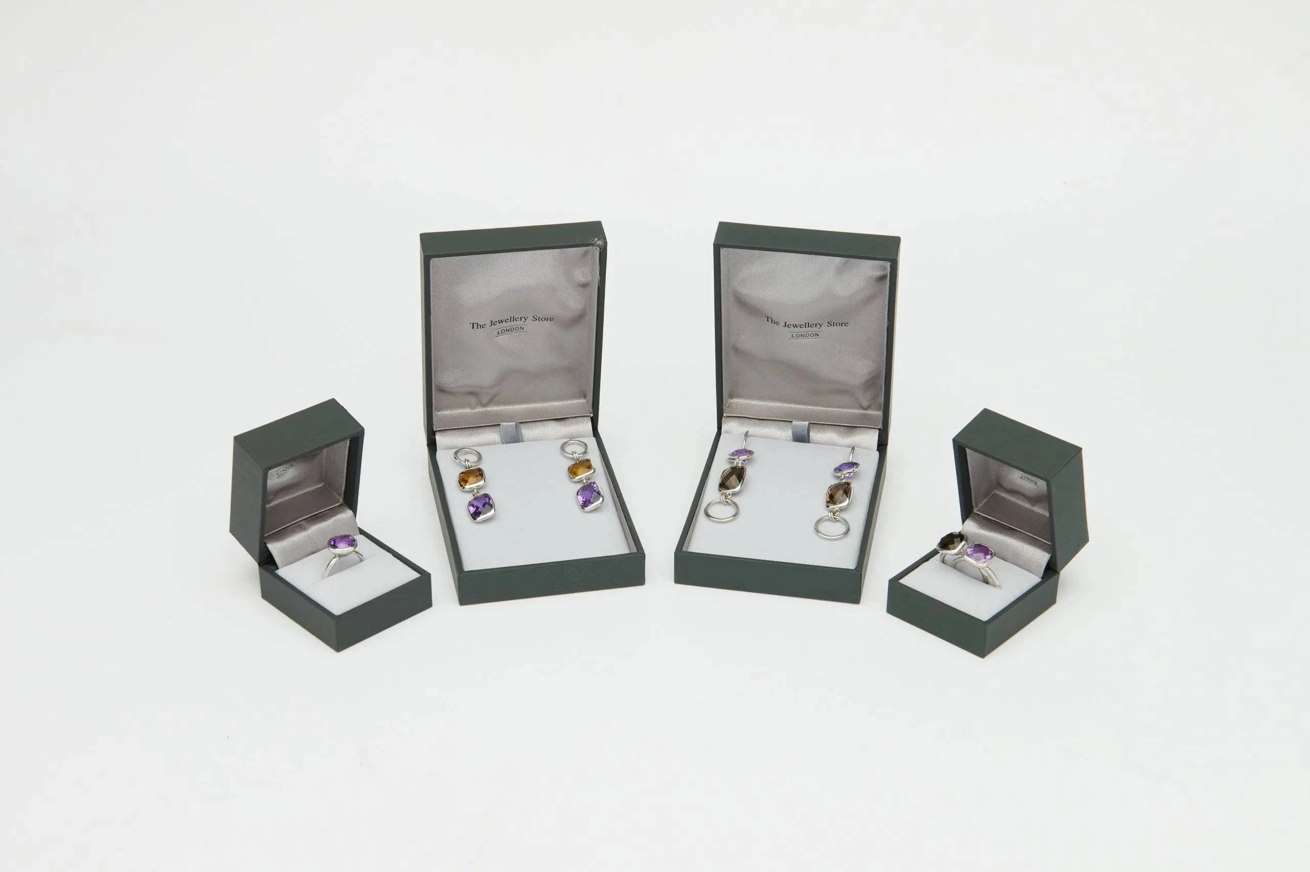 Desert Mirage Amethyst Ring in Sterling Silver