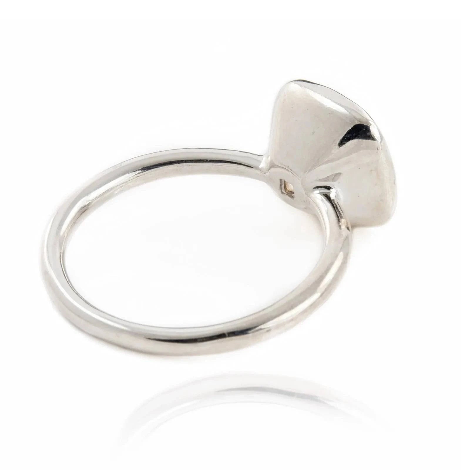 Desert Sunset Quartz Ring in Sterling Silver