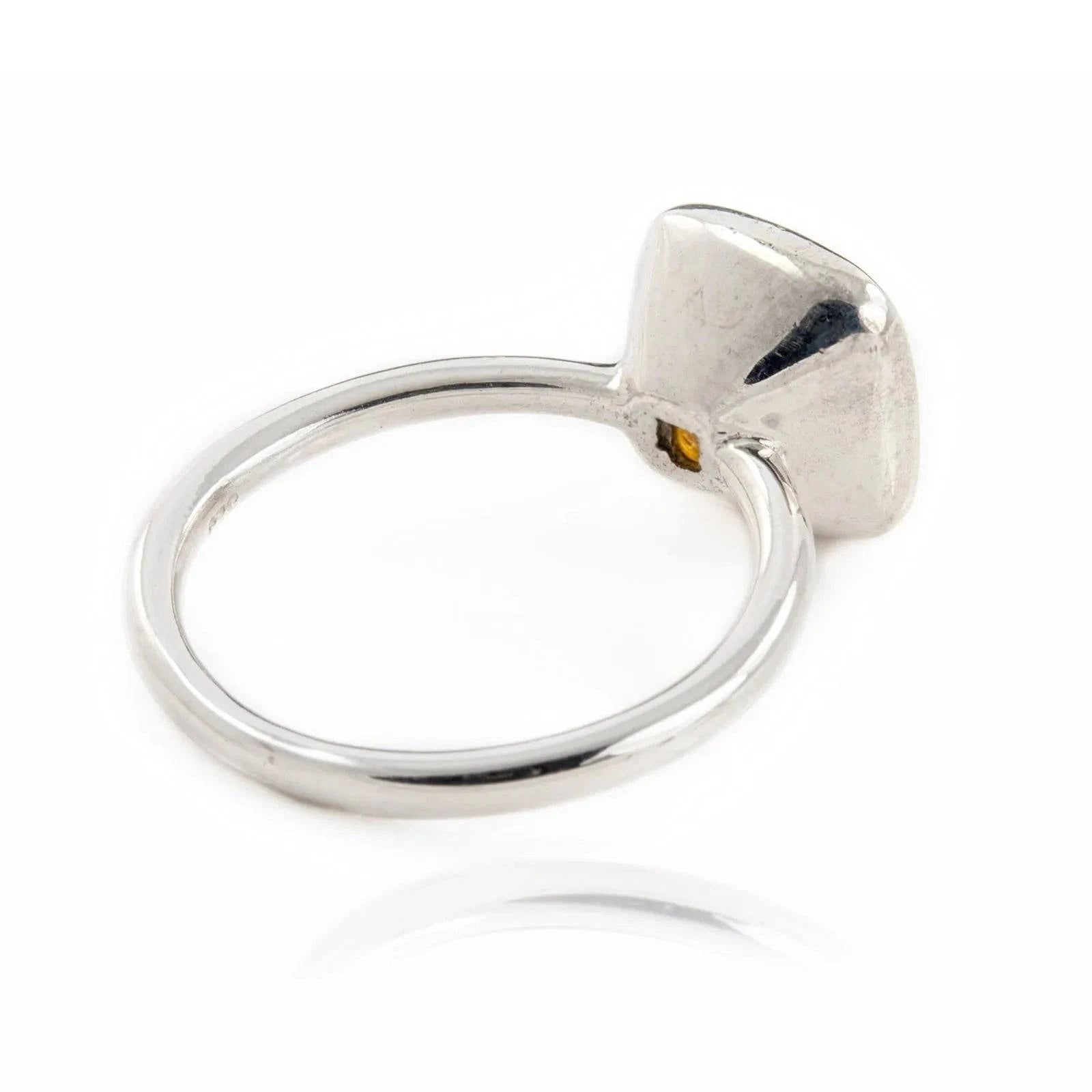 Desert Night Quartz Ring in Sterling Silver