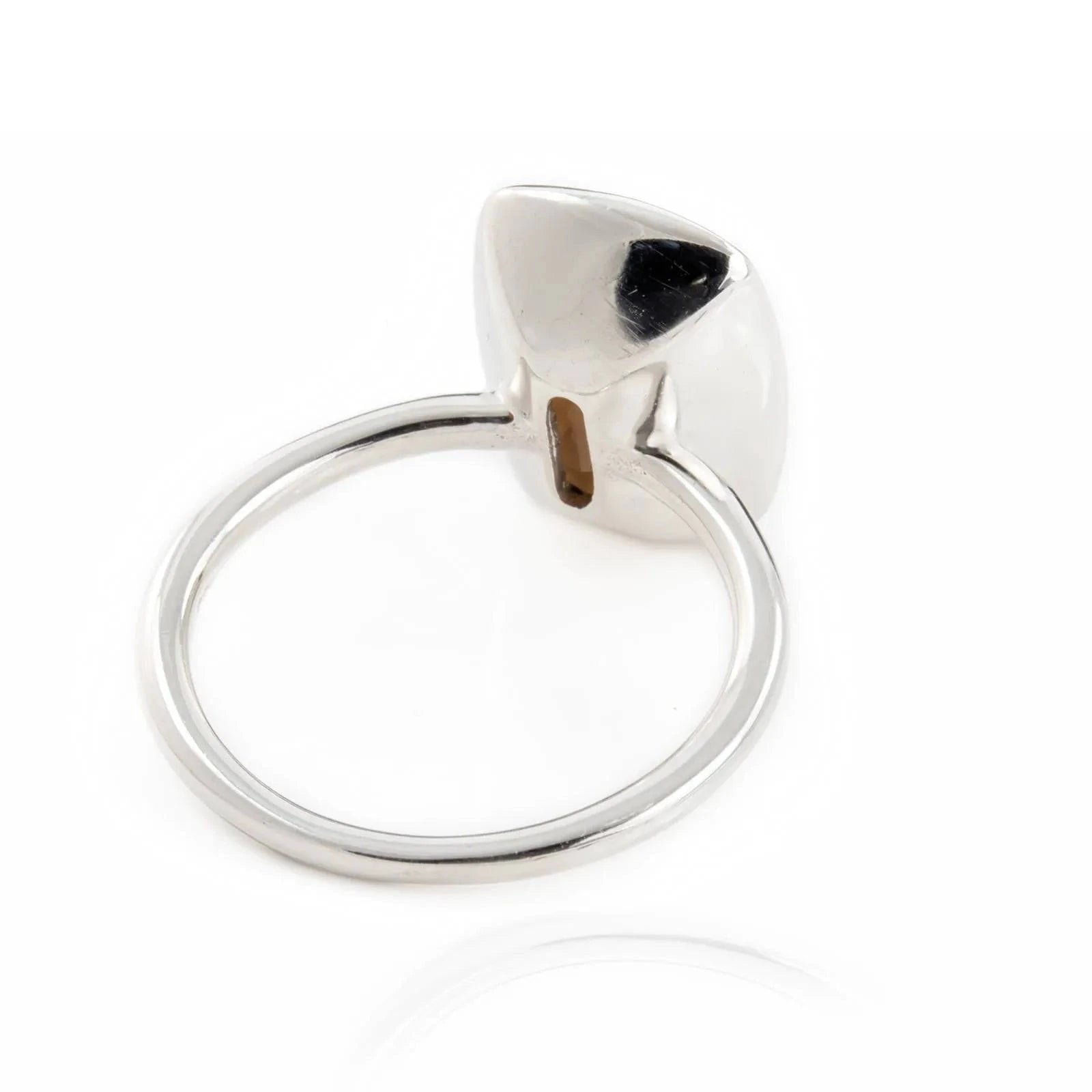 Desert Earth Quartz Ring in Sterling Silver