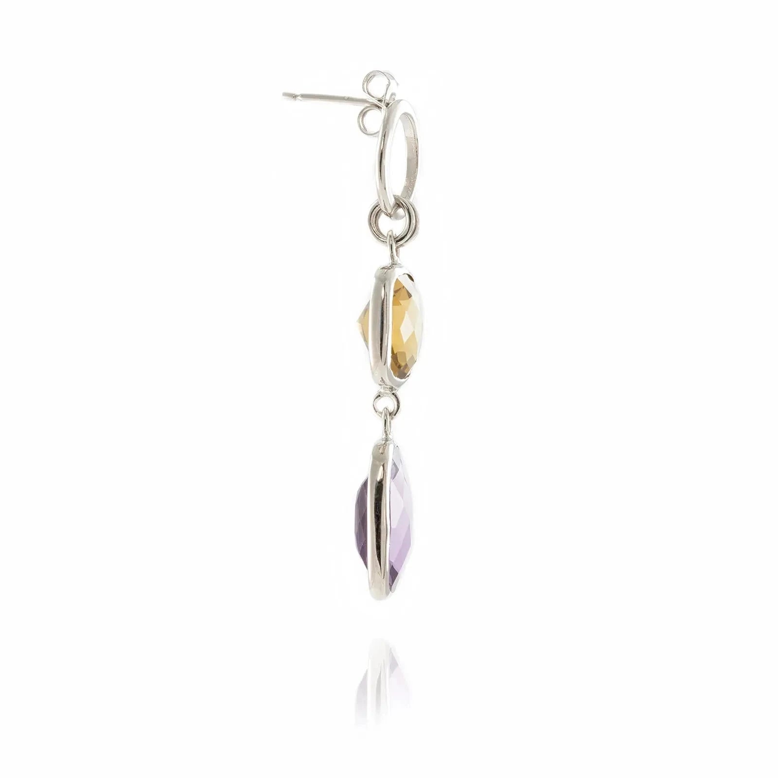 Desert Arabian Nights Chandelier Earrings in Sterling Silver