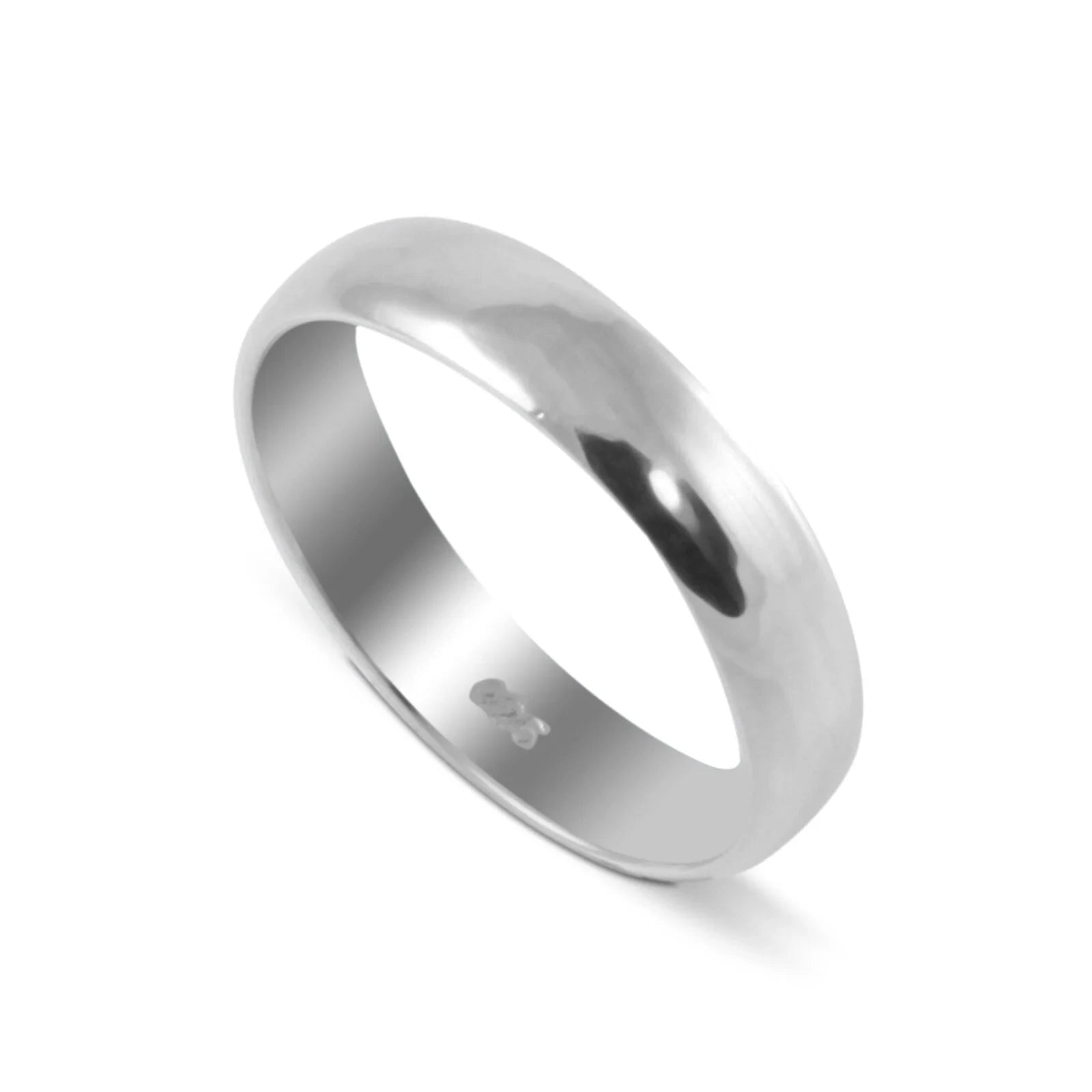 True Love Wedding Band for Him/Her in Sterling Silver