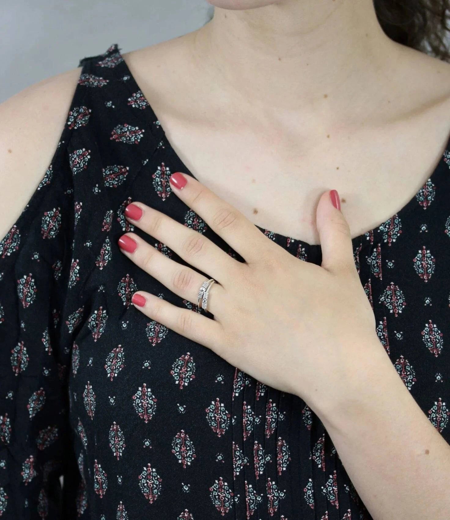 Bali Ring in Sterling Silver