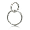 925 Sterling silver Interlocking Jump rings, Interlocking Pendant, Charm Handmade