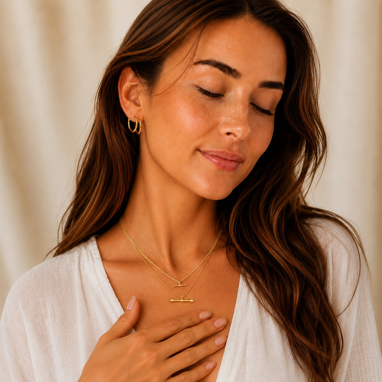 The Insight Sovereign Pendant Necklace In Gold Vermeil