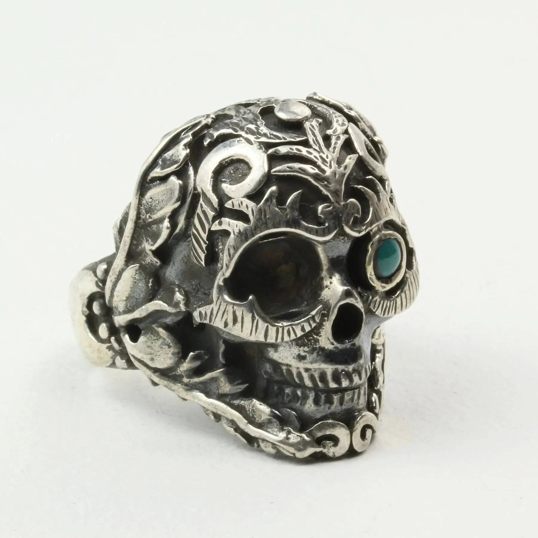 Mystic Moonlight Ring with Turquoise in Sterling Silver
