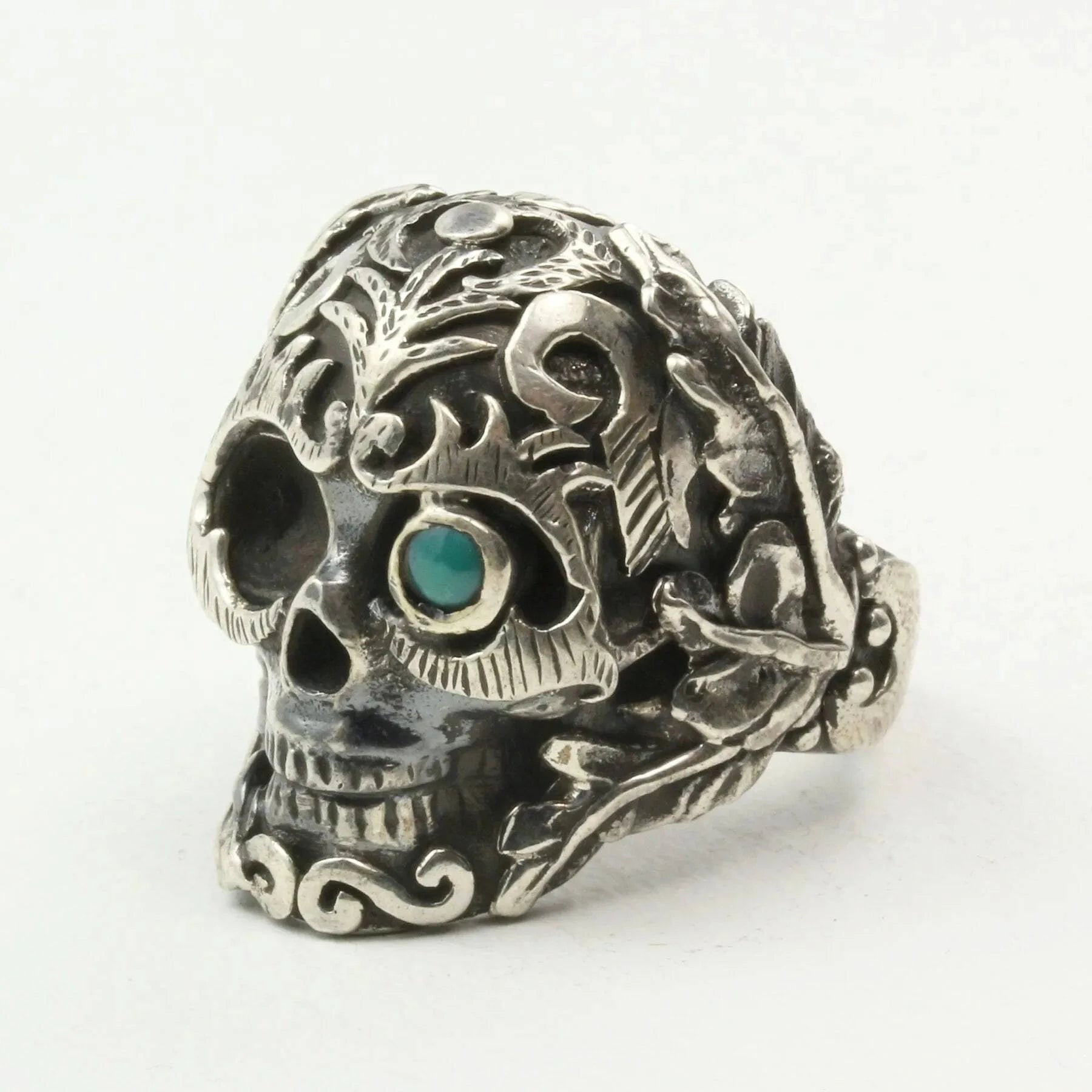 Mystic Moonlight Ring with Turquoise in Sterling Silver