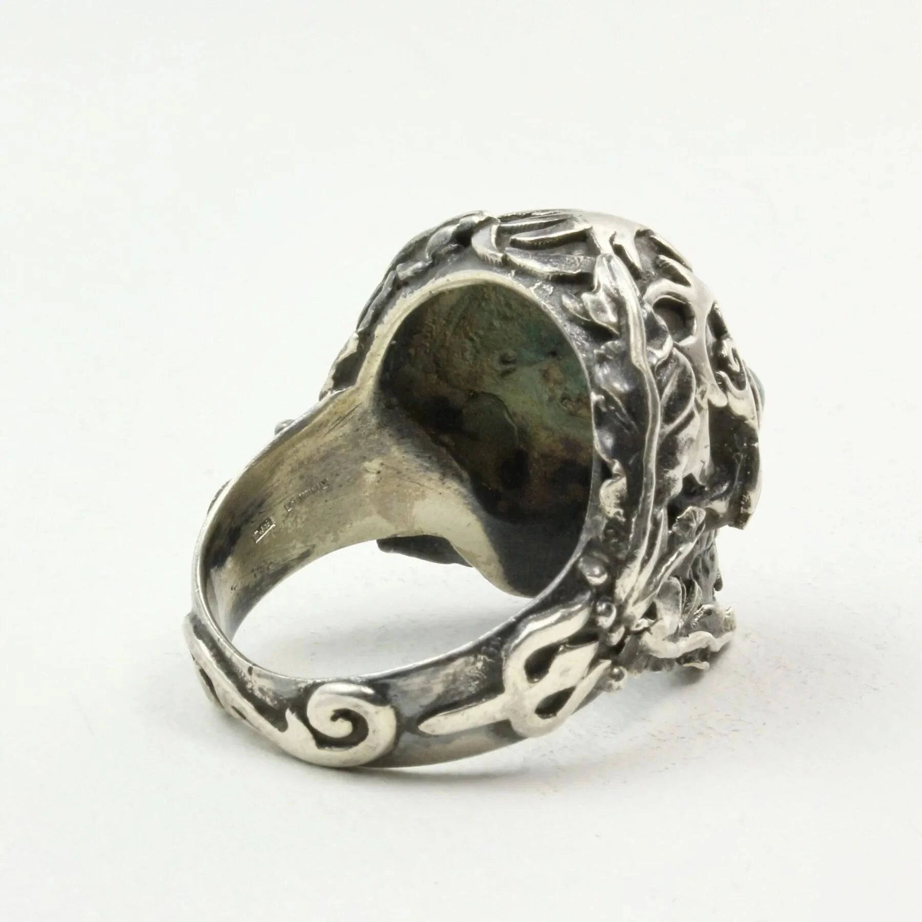 Mystic Sea Ring with Turquoise in Sterling Silver