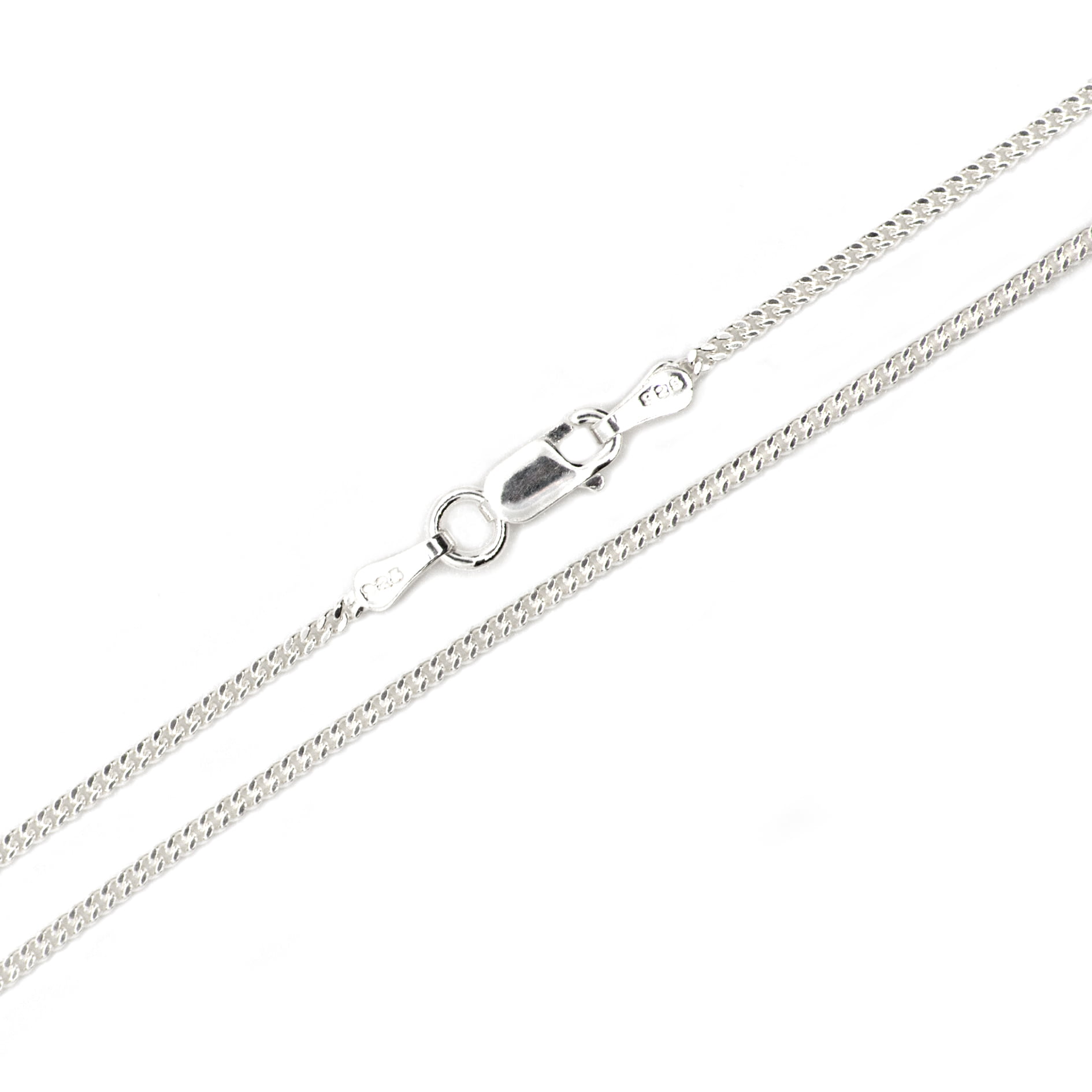 1.5mm Sterling Silver Snake Chain - Solid .925 Sterling Silver / 18